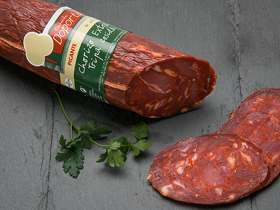 Chorizo Vela Tripa Cosida Picante