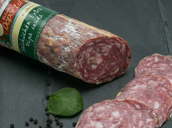 Salchichn Extra (tripa cosida)